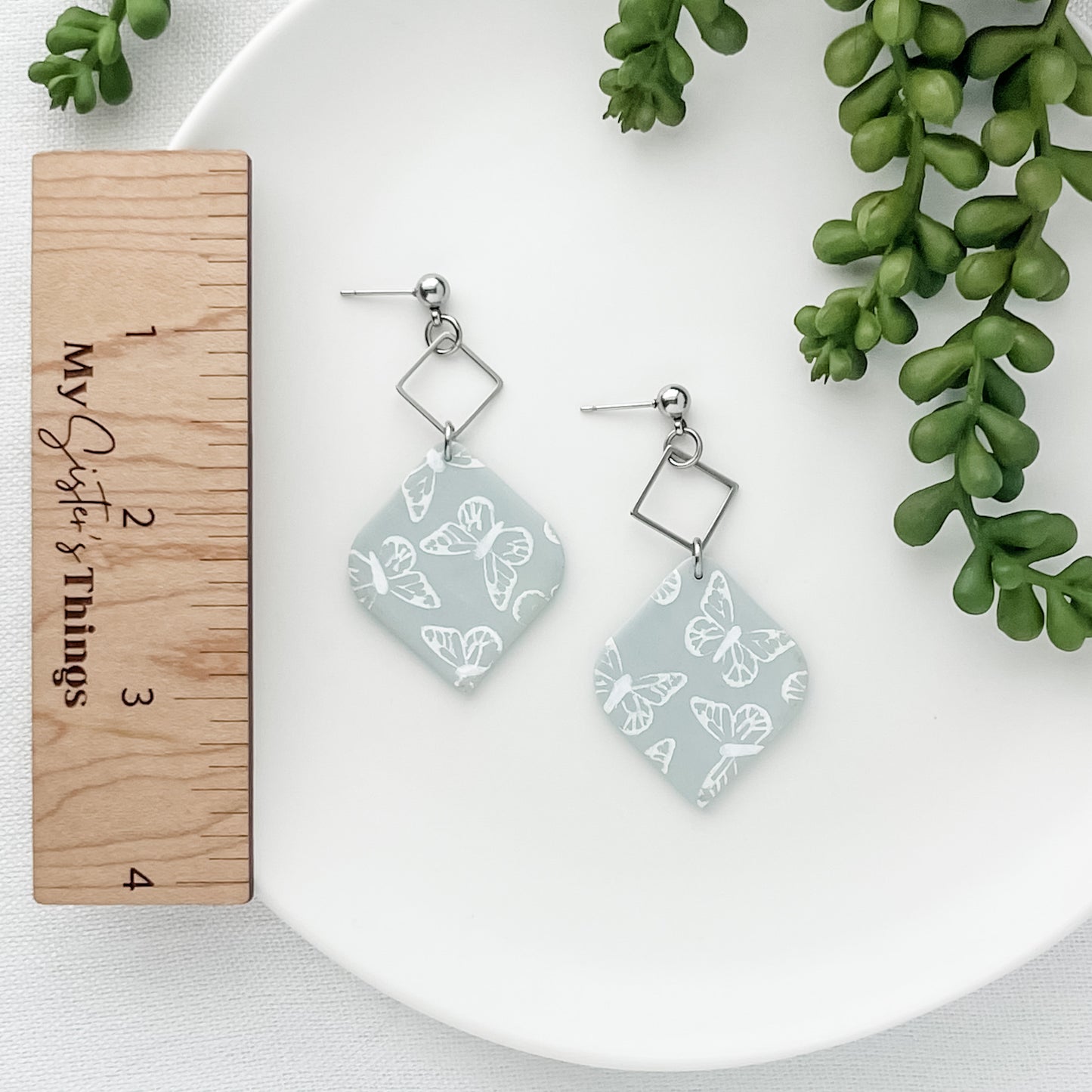 Edgy Handmade Butterfly Earrings | Unique Statement Jewelry | Boho Chic Dangle Earrings | Artisan-Made & Trendy