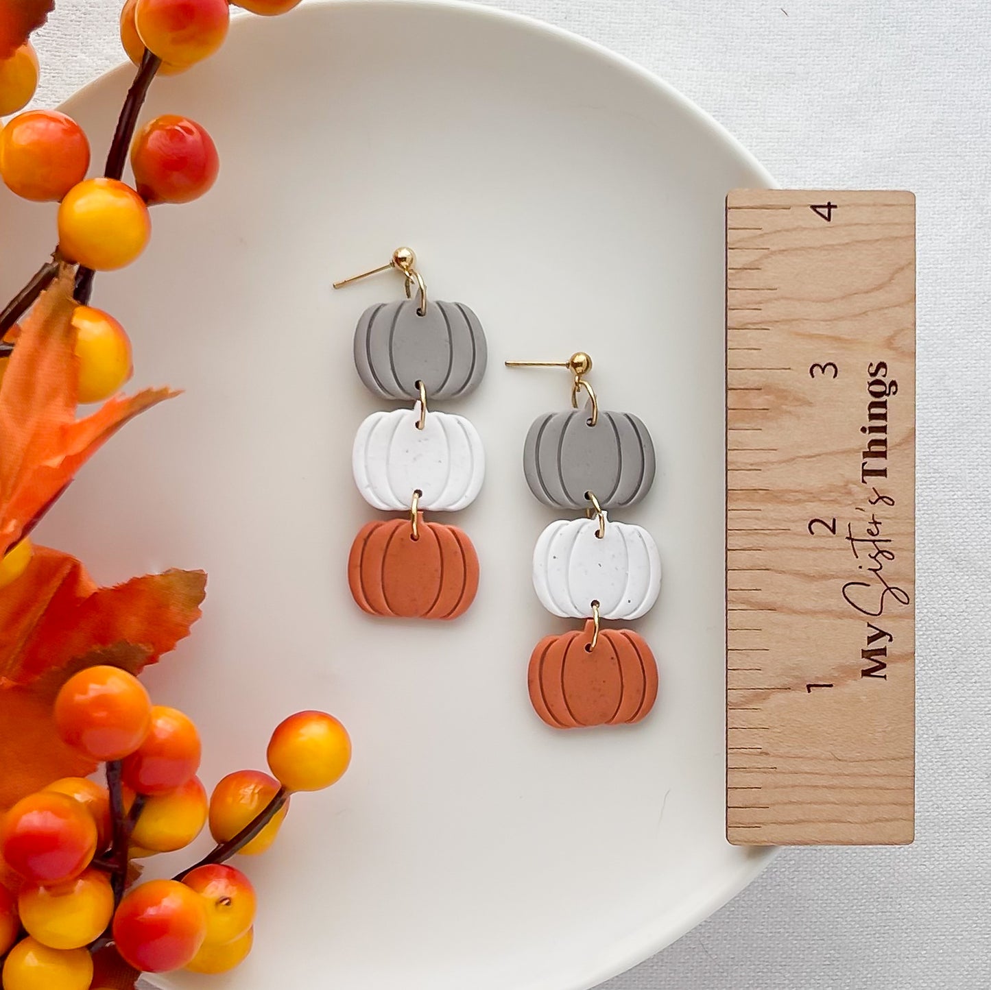Orange Pumpkin Stack
