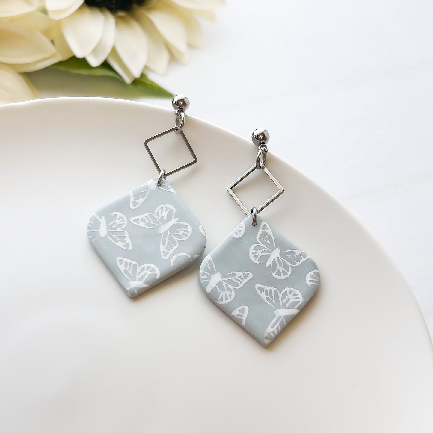 Edgy Handmade Butterfly Earrings | Unique Statement Jewelry | Boho Chic Dangle Earrings | Artisan-Made & Trendy