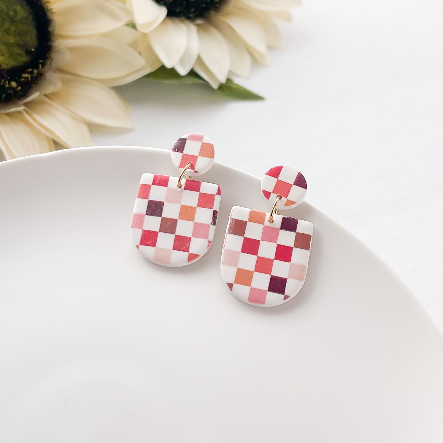 Fall Checkered Dangles