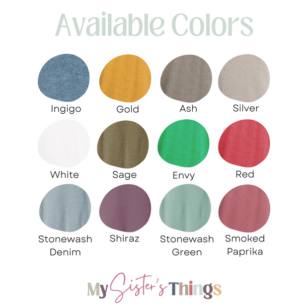 a color chart with different shades of different colors