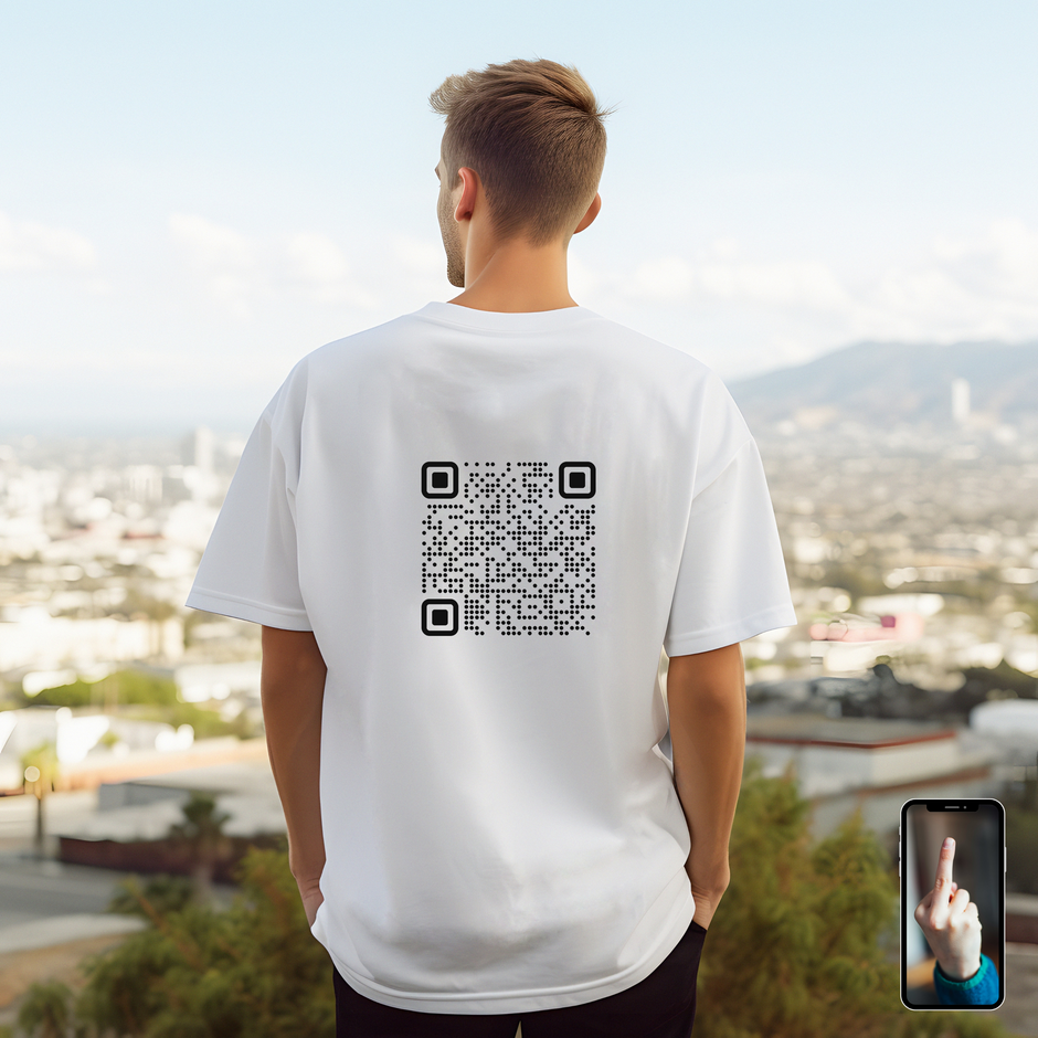 The Finger QR Code