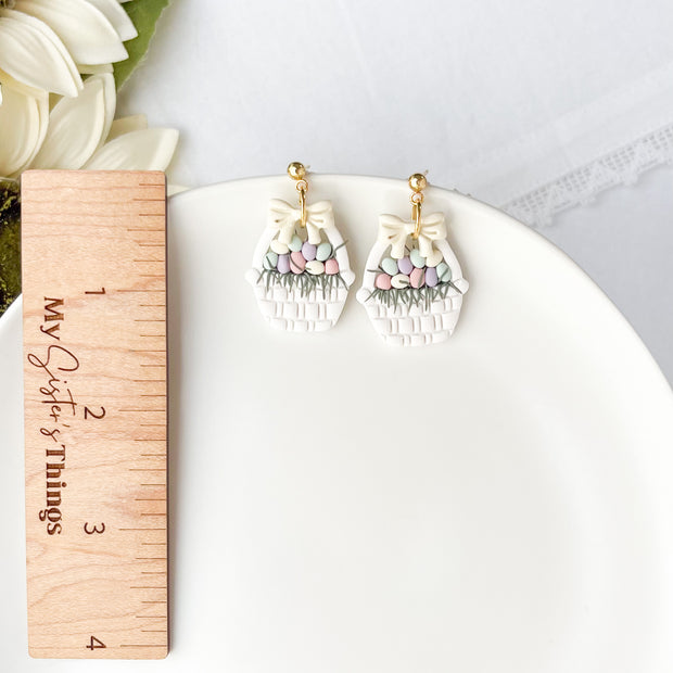 Easter Basket Earrings