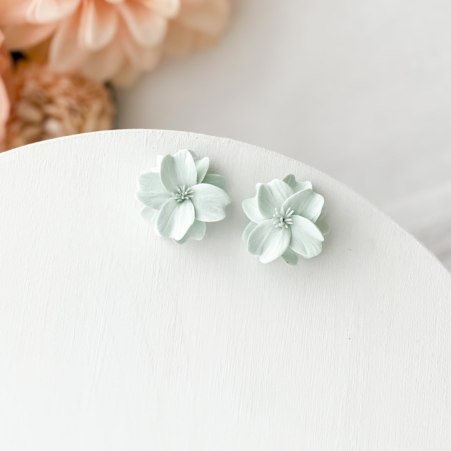 Spring Flower Stud Earrings