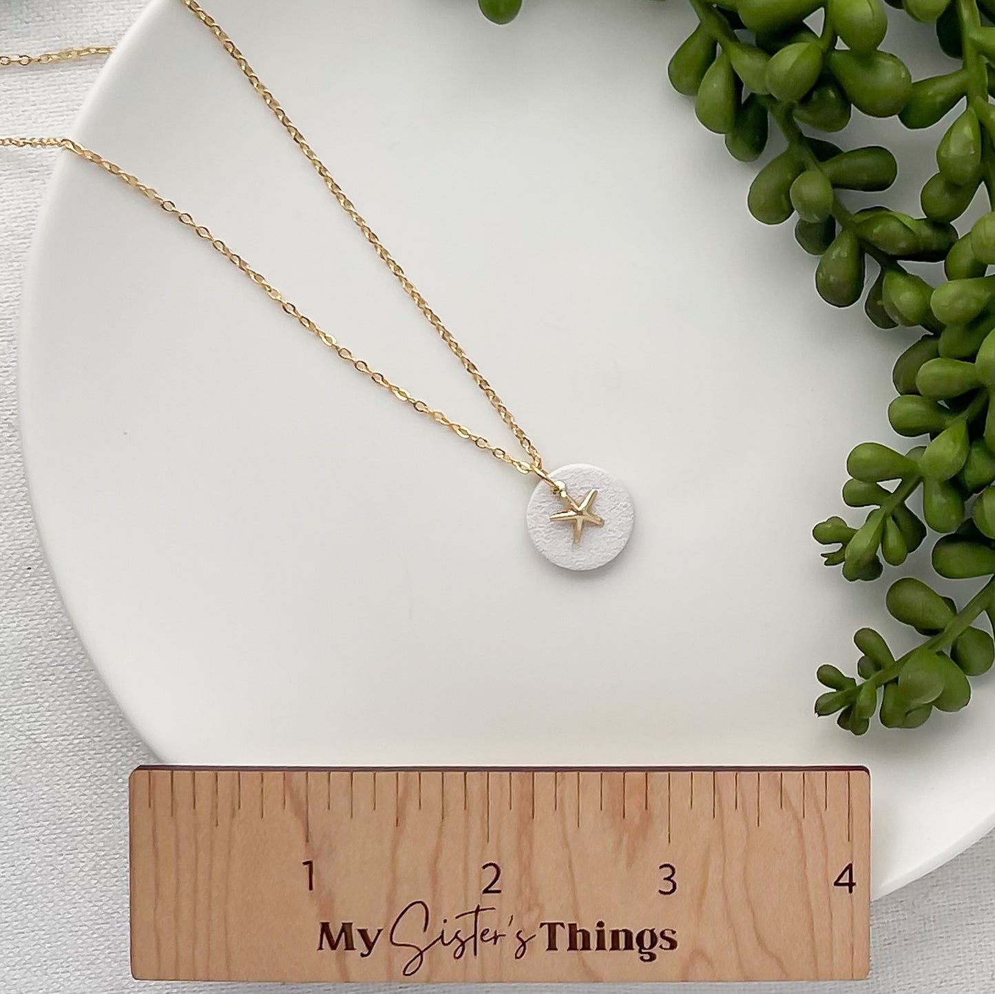 Dainty Starfish Necklace