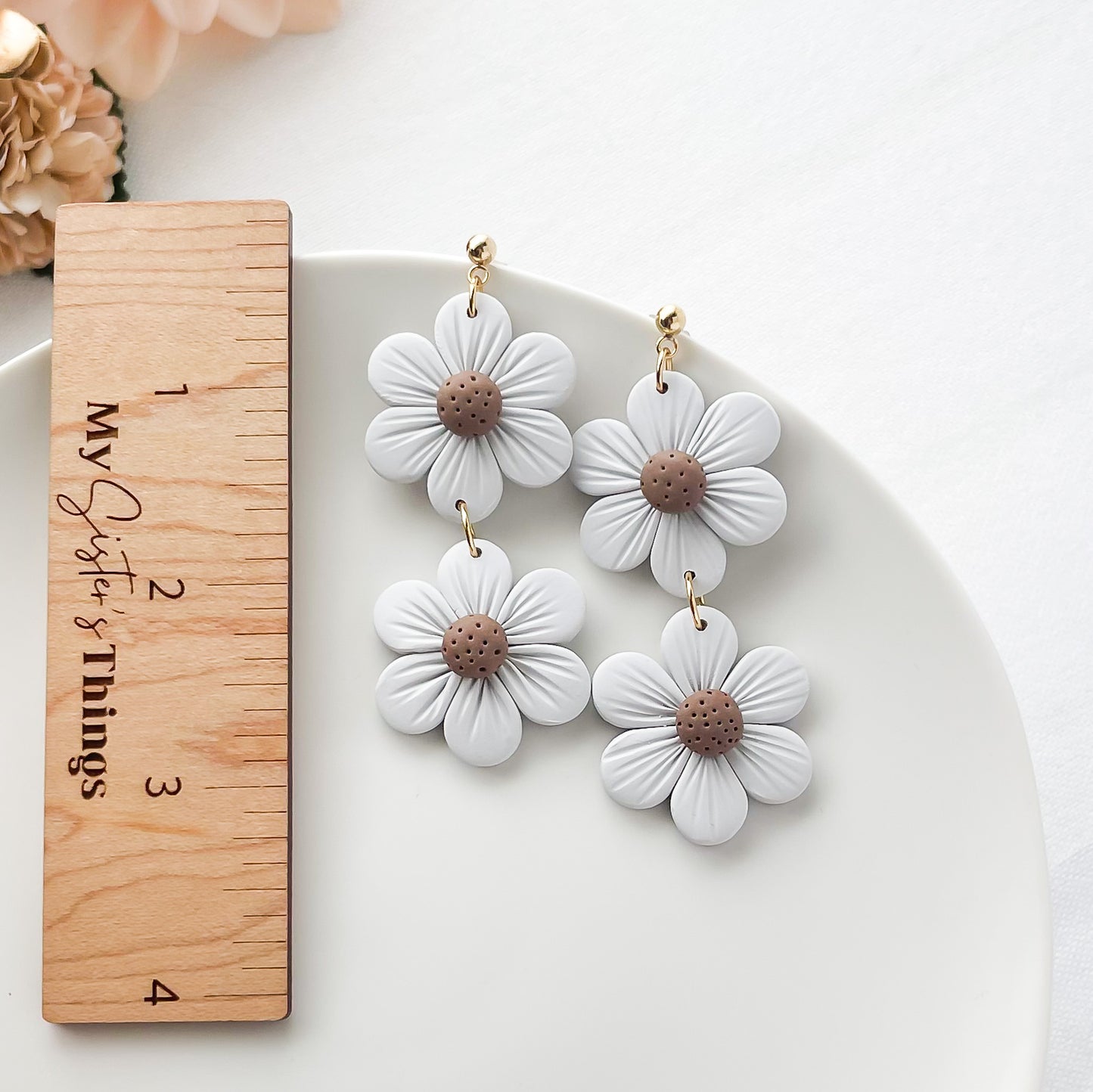 Boho Daisy Dangles