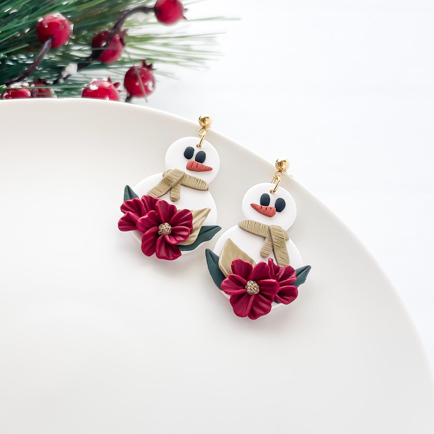 Floral Snowman