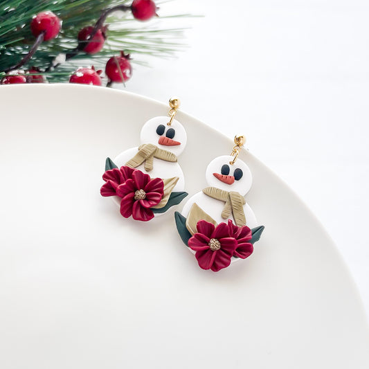 Floral Snowman