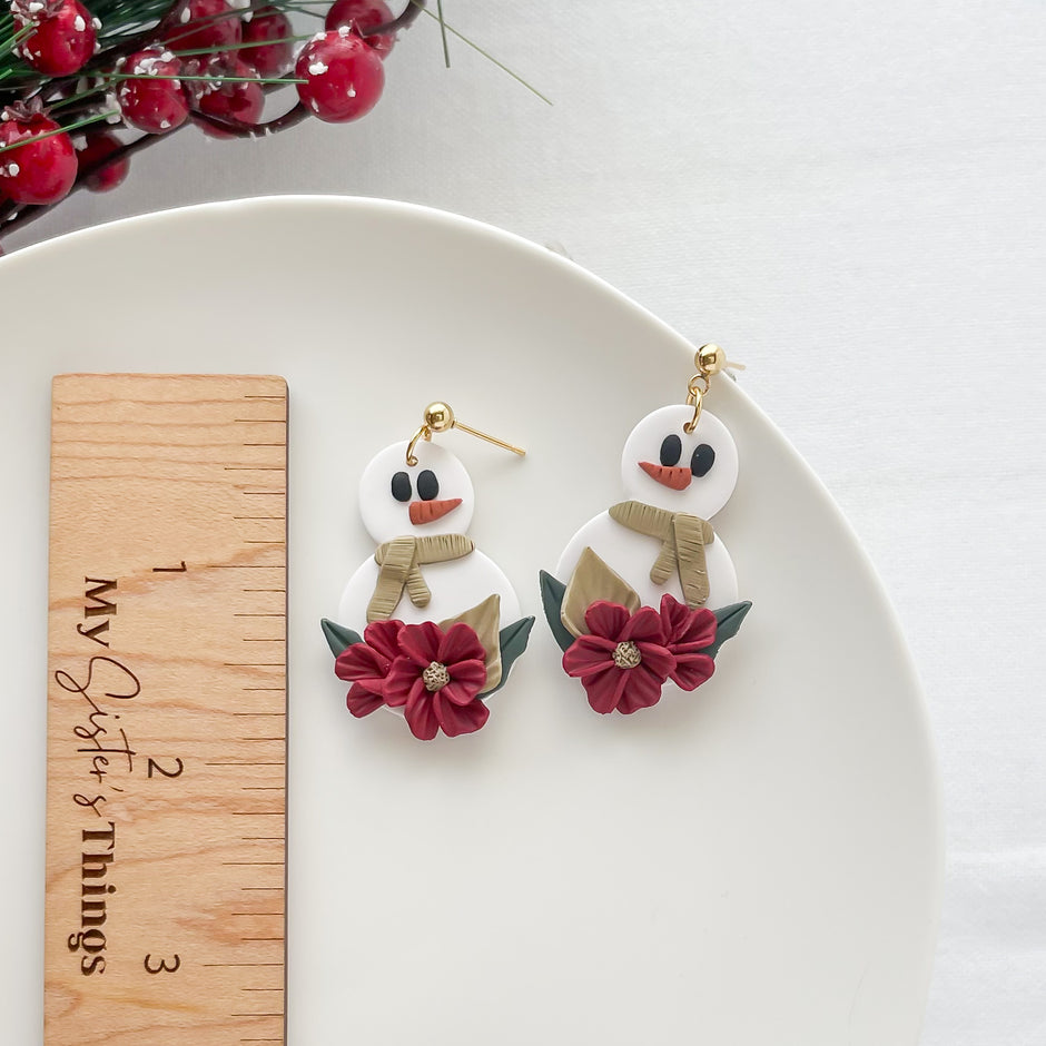 Floral Snowman