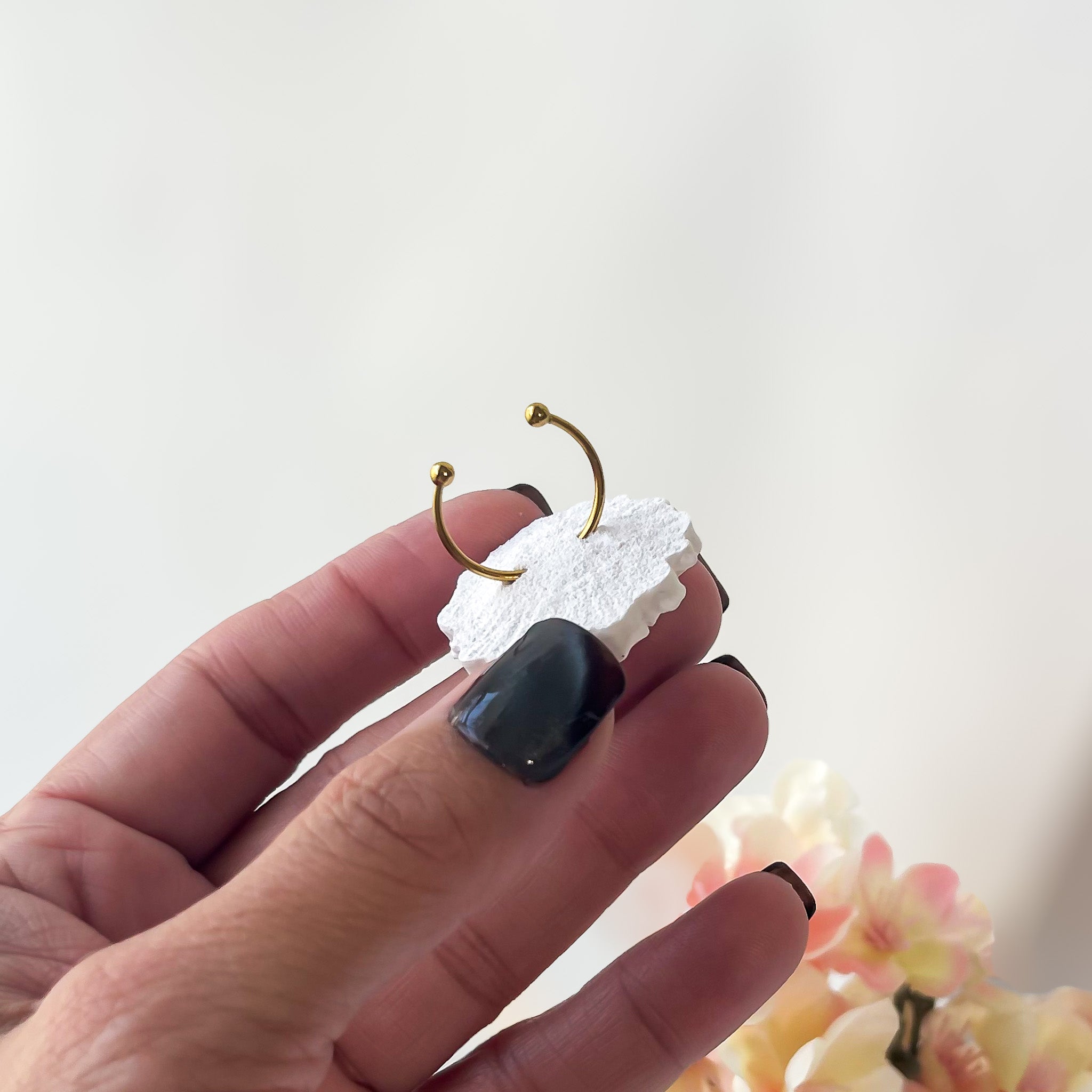 Poppy Floral Ring (Adjustable)
