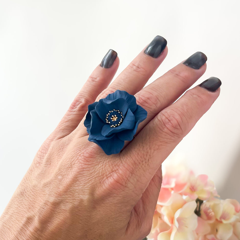 Floral Statement Ring