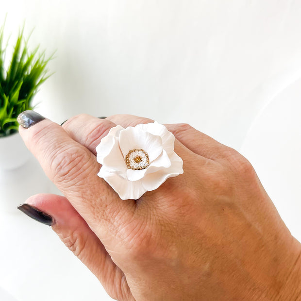 Floral Statement Ring