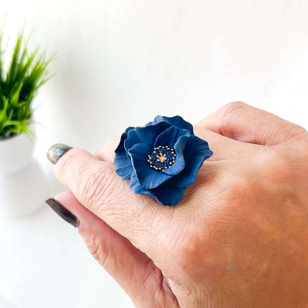 Floral Statement Ring