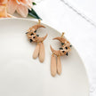 Eclipse Statement Earrings | Handmade Polymer Clay & Surgical Steel | Boho Chic & Bold Jewelry Design