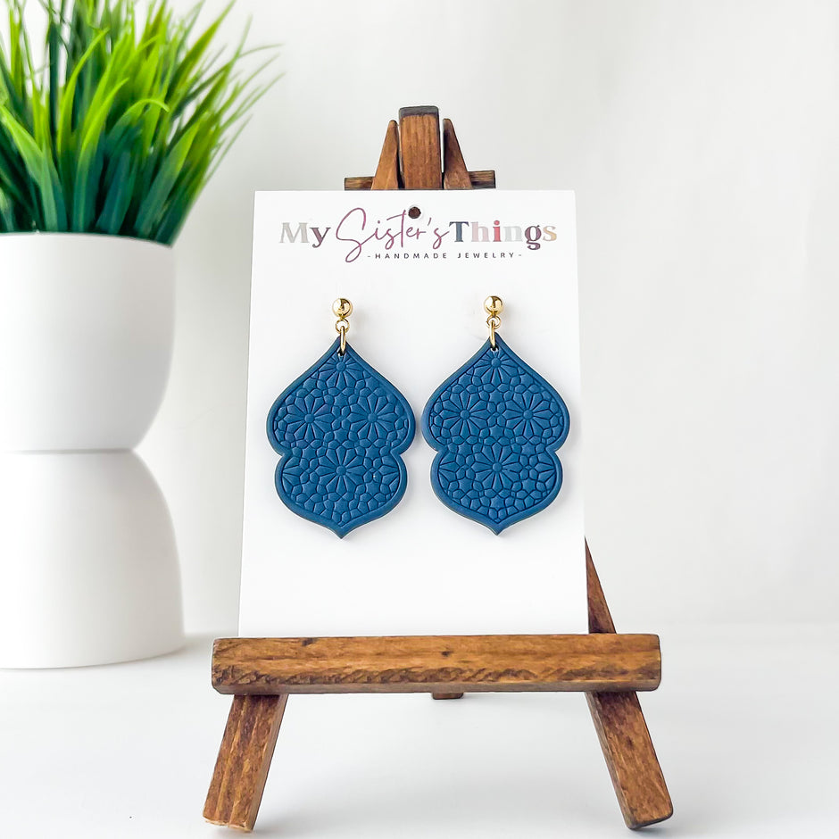 Jozlyn Dangle Earrings | Lightweight Polymer Clay Jewelry | Hypoallergenic Earrings