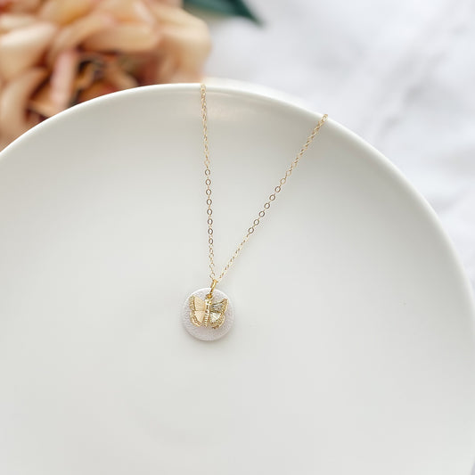 Dainty Butterfly Necklace