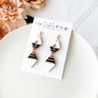 Sedona Dangle Earrings – Boho Polymer Clay Statement Earrings