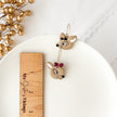 Reindeer Earrings Dangle