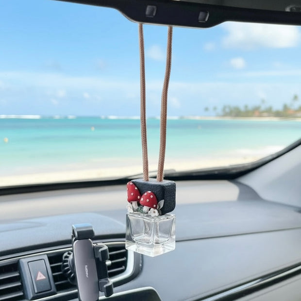 Rear View Mirror Hanging Car Diffuser (Oil Not Included)