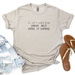 A silver unisex t-shirt with the text 'I'm Not A Control Freak You're Just Doing It Wrong!