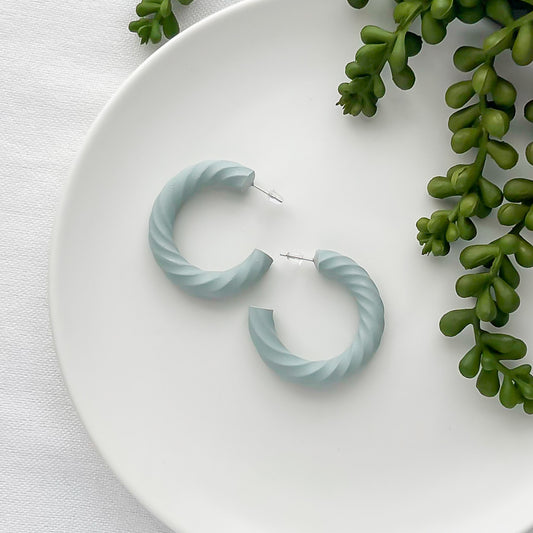 Sea Foam Hoops