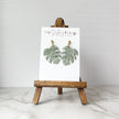Monstera Leaf Handmade Earrings | Sage Green Polymer Clay Statement Jewelry | Boho Chic Clip-On Earrings